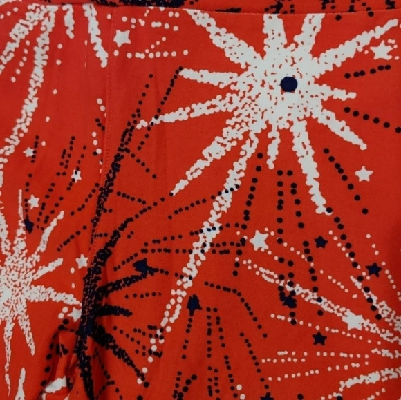 *NWOT* LulaRoe America One Size Leggings - Picture 3 of 4